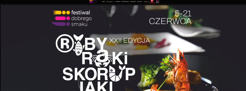 Festiwal Dobrego Smaku - realizacja strony internetowej